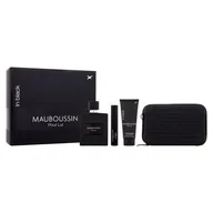 Zestawy perfum damskich - Mauboussin Pour Lui In Black Zestaw woda perfumowana 100 ml + żel pod prysznic 75 ml + woda perfumowana 20 ml + torba crossbody - miniaturka - grafika 1