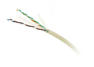 Gembird kabel instalacyjny UTP 4x2 kat 6 linka premium CCA ECA,305m szary (UPC-6004SE-L) - Kable miedziane - miniaturka - grafika 1