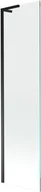 Parawany nawannowe - Mexen Next L parawan nawannowy 1-skrzydłowy 90 x 150 cm, transparent, czarny - 895-090-000-03-00-70 - miniaturka - grafika 1