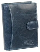 Portfele - Portfel Męski Skórzany WILD Skóra Licowa Duży Pionowy Z Zapięciem RIFD 5502 12,5 x 10,5 x 2 [cm] - miniaturka - grafika 1