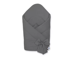 Rożek Usztywniany Z Wiązaniem - Antracyt - Rożki i beciki Rożek Usztywniany Z Wiązaniem - Antracyt - Rożki i beciki - miniaturka - grafika 1