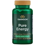 Suplementy diety - Swanson Pure Energy 60vcaps - miniaturka - grafika 1