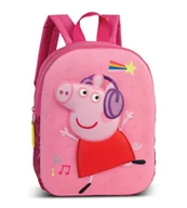 Plecaki szkolne i tornistry - Plecak dziecięcy ŚWINKA PEPPA 3D różowy 6L - miniaturka - grafika 1