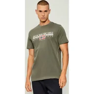 Koszulki męskie - Napapijri T-shirt S-AYLMER N1J Regular Fit - miniaturka - grafika 1