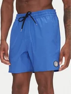 Kąpielówki męskie - Volcom Szorty kąpielowe Lido A2512503 Niebieski Regular Fit - miniaturka - grafika 1