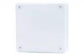 Klawisze i ramki - Puszka hermetyczna H55-L 118x118x46 IP55 12-wylotowa biała - miniaturka - grafika 1