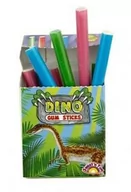 Gumy do żucia, lizaki, dropsy - DINO BUBBLE GUM STICKS 28G OWOCOWA  GUMA - miniaturka - grafika 1