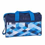 Plecaki - Herlitz Sports Bag Blue Cubes - miniaturka - grafika 1