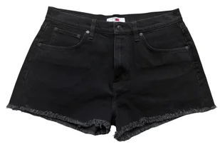 Spodenki damskie Tommy Hilfiger x Lewis Hamilton z wysokim stanem czarne-W30 - Spodenki damskie - miniaturka - grafika 1