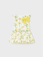 Sukienki i spódniczki dla dziewczynek - Mayoral Sukienka letnia 1958 Biały Regular Fit - miniaturka - grafika 1