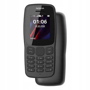 [OUTLET] TELEFON KOMÓRKOWY NOKIA 106 DualSim USZKODZONE OPAKOWANIE / PO ZWROCIE - Telefony OUTLET - miniaturka - grafika 1