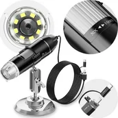 Mikroskopy i lupy - КиКо Mikroskop cyfrowy 3w1 aplikacja - zoom 1600 - miniaturka - grafika 1