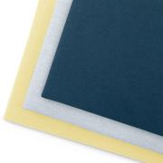 Ręczniki - Ręcznik kuchenny LETTY kolor żółty drukowany motyw nowoczesny styl klasyczny 50x70 ameliahome - KIT/AH/LETTY/MIX/STAMP/LIVIDS&YE - miniaturka - grafika 1