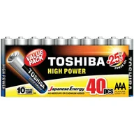 Baterie i akcesoria - Toshiba Baterie AAA LR3 High Power 40 szt.) - miniaturka - grafika 1