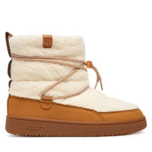 Śniegowce Puma Snowbae Suede Wns 402175 02 Écru - Śniegowce damskie - miniaturka - grafika 1