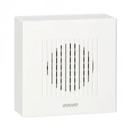 Dzwonki i gongi - Orno Dzwonek przewodowy elektroniczny jednotonowy RINGIL MINI AC, 230V, biały - miniaturka - grafika 1