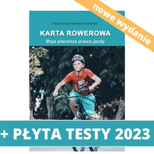 Liwona Karta rowerowa. Moje pierwsze prawo jazdy Marzena Domańska - Książki edukacyjne - miniaturka - grafika 2