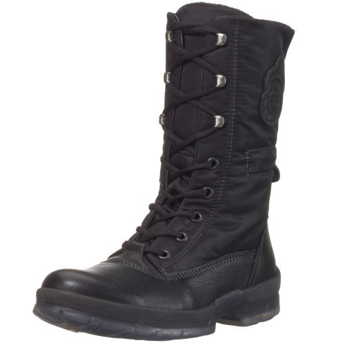 Tommy Hilfiger Lodge 10 A FW8FB01048, kozaki damskie, czarny - Czarny Black Black990-41 EU