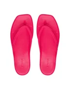 Klapki i japonki damskie - Crocs Japonki Miami Flip 211435 Różowy - miniaturka - grafika 1