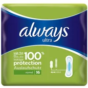 Podpaski - Always, Ultra Normal Podpaski higieniczne, 16 sztuk - miniaturka - grafika 1