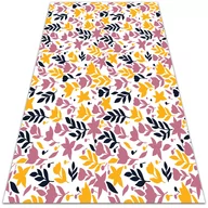 Dywany - Modny dywan winylowy Abstrakcyjne kwiatuszki 120x180 cm - miniaturka - grafika 1