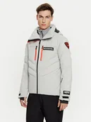 Kurtki narciarskie - Rossignol Kurtka narciarska Hero RLNMJ16 Szary Regular Fit - miniaturka - grafika 1