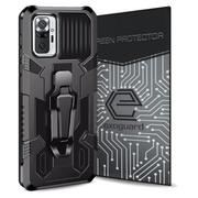 Etui i futerały do telefonów - Exoguard Predator +Szkło - Redmi Note 10 Pro - Pancerne Case Obudowa Futerał - miniaturka - grafika 1