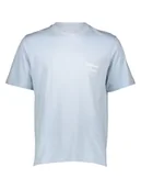 Koszulki męskie - Jack & Jones Koszulka "Norrebro" w kolorze błękitnym - miniaturka - grafika 1