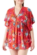 Bluzki damskie - Bluzka damska Desigual Angelina tunika w kwiaty-XL - miniaturka - grafika 1
