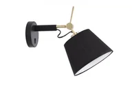Lampy ścienne - Azzardo ZYTA AZ4185 kinkiet 1x60W/E27 IP20 AZ4185 - miniaturka - grafika 1
