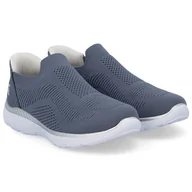 Półbuty damskie - Półbuty damskie sportowe Rieker M5072-10 BLUE 37 - miniaturka - grafika 1