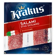 Kiełbasa i wędliny - Krakus Stile Siciliano Salami 80 g (2 x 40 g) - miniaturka - grafika 1