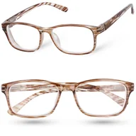 Okulary korekcyjne, oprawki, szkła - Okulary do czytania korekcyjne ZOOM-VISION PANTERA -2,50 - miniaturka - grafika 1