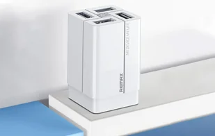 Ładowarka sieciowa Remax, RP-U43, 4x USB, 3.4A  (czarna) - Ładowarki do telefonów - miniaturka - grafika 6