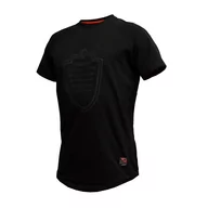 Odzież trekkingowa damska - Thorn Fit, T-shirt męski, Arrow, czarny, rozmiar S - miniaturka - grafika 1