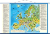 Atlasy i mapy - Europa Młodego Odkrywcy MIDI mapa ścienna dla dzieci ArtGlob - miniaturka - grafika 1