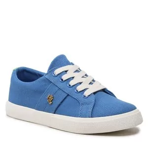 Trampki damskie - Tenisówki Lauren Ralph Lauren - Janson II 802891459004 Nw E Bl/Gr - grafika 1