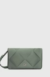 Calvin Klein torebka kolor zielony - Torebki damskie - miniaturka - grafika 1