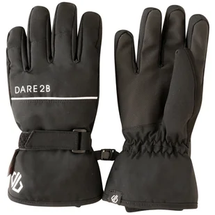 Rękawiczki dziecięce Dare 2b Restart Glove 2023 Rozmiar rękawiczek: 8-10 / Kolor: czarny - Rękawice narciarskie - miniaturka - grafika 1