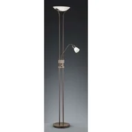 Lampy stojące - Trio Leuchten Klasyczna lampa podłogowa rdza zawiera LED - Santo II - miniaturka - grafika 1