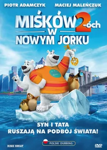 AlterDystrybucja Miśków 2-óch w Nowym Jorku, DVD Tim Maltby, Richard Finn - Filmy animowane DVD - miniaturka - grafika 1