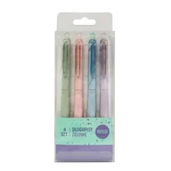 Długopisy - Paper Dot długopis żelowy 4szt - miniaturka - grafika 1