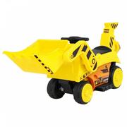 Pojazdy elektryczne dla dzieci - Pojazd Koparka Traktor Żółty kod: RA-PA.JJ309.ZOL - miniaturka - grafika 1
