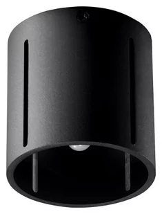 Sollux Lighting Plafon INEZ czarny - Lampy sufitowe - miniaturka - grafika 1