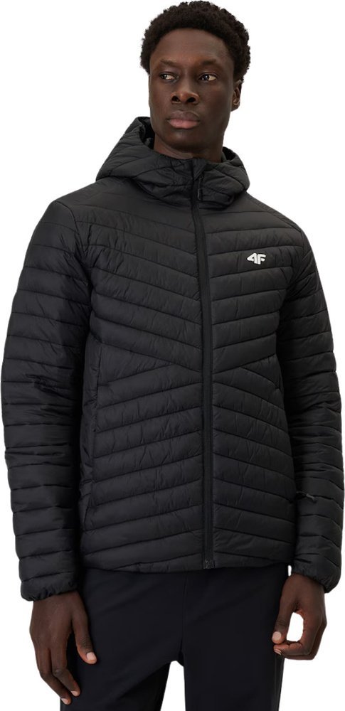 Kurtka męska 4f Kurtka męska 4F M0852 czarna 4FWSS26TDJAM0852 20S M