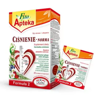 Malwa FITO APTEKA CISNIENIE NORMA 20X2G - Herbata - miniaturka - grafika 1