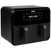 Frytkownice - Princess 01.182068.01.001 podwójna frytkownica 2400 W, funkcja gorącego powietrza, z wyświetlaczem, funkcją timera, Ant - miniaturka - grafika 1