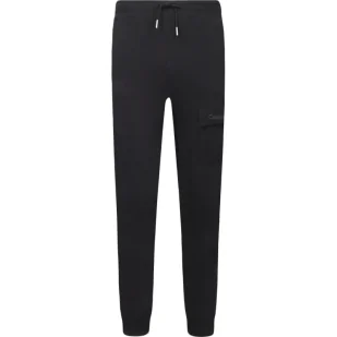 Calvin Klein Jeans Spodnie dresowe Regular Fit - Spodnie i spodenki dla chłopców - miniaturka - grafika 1