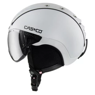 Kask narciarski CASCO SP-2 Visor Carbonic white S - Kaski narciarskie - miniaturka - grafika 1