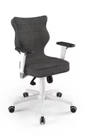 Fotele i krzesła biurowe - Entelo Krzesło biurowe Perto Biały AT33 DC-I-6-A-B-AT33-B - miniaturka - grafika 1